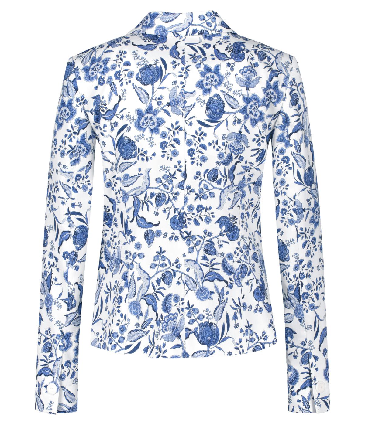 Cotton Coat with floral motif 1
